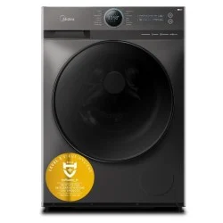 Midea Front Load Washing Machine 8-6 kg 1400 RPM - Titanium Grey